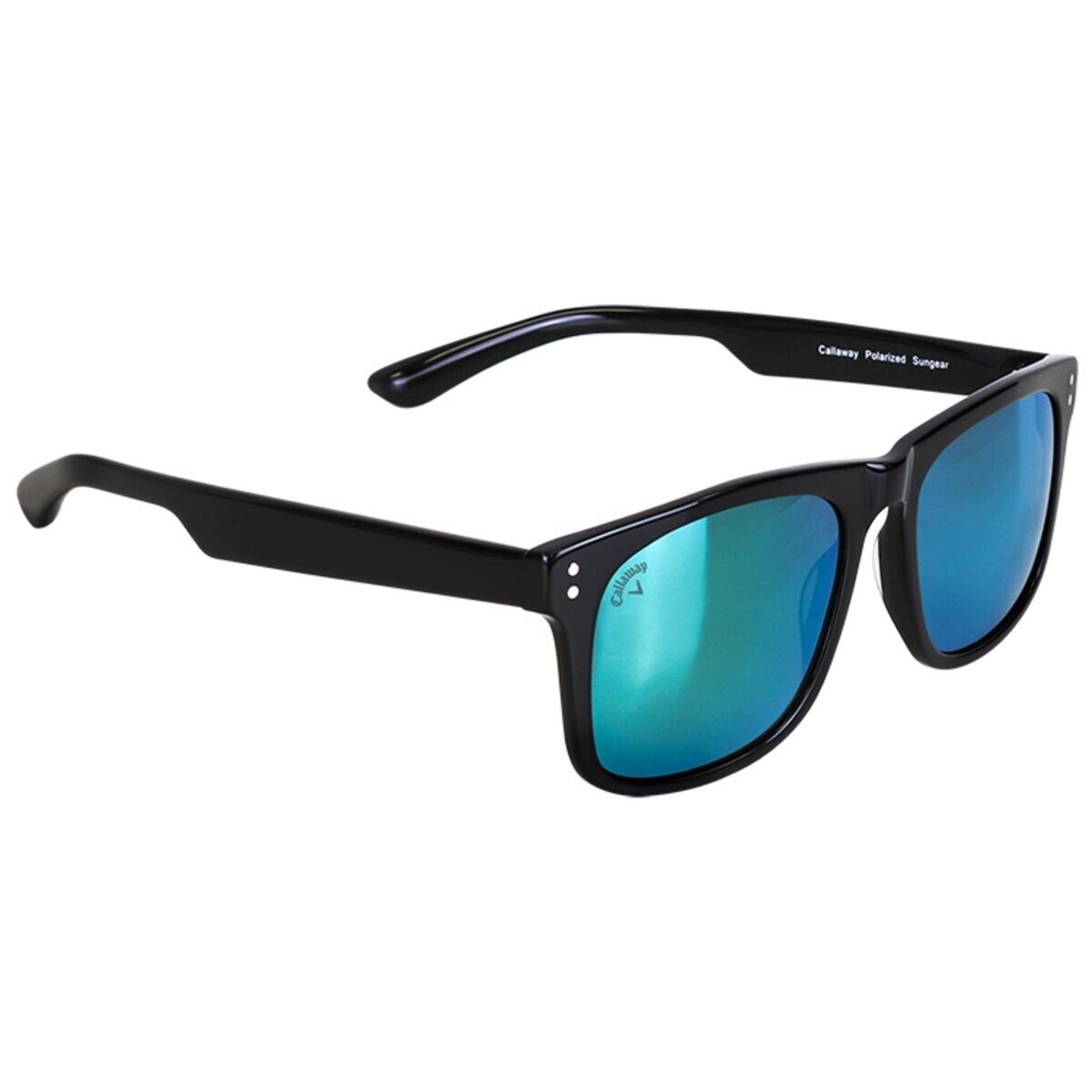 Brand New Callaway Atlas Golf Polarized Sunglasses Black/Green 55-19-140