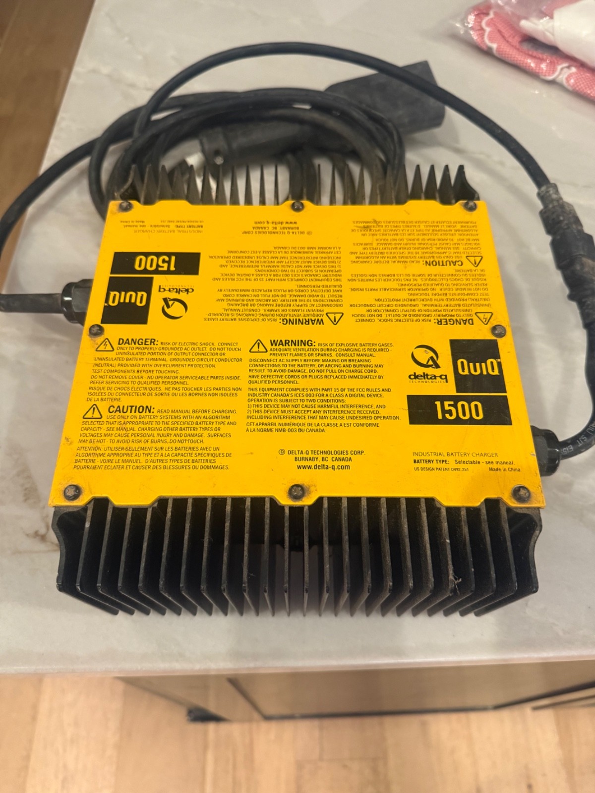 Delta-Q QuiQ 1500 Golf Cart Battery Charger – 72V Heavy-duty Delta-Q QuiQ 1500 Delta-Q QuiQ 1500 Golf Cart Battery Charger – 72V Heavy-duty Delta-Q QuiQ 1500