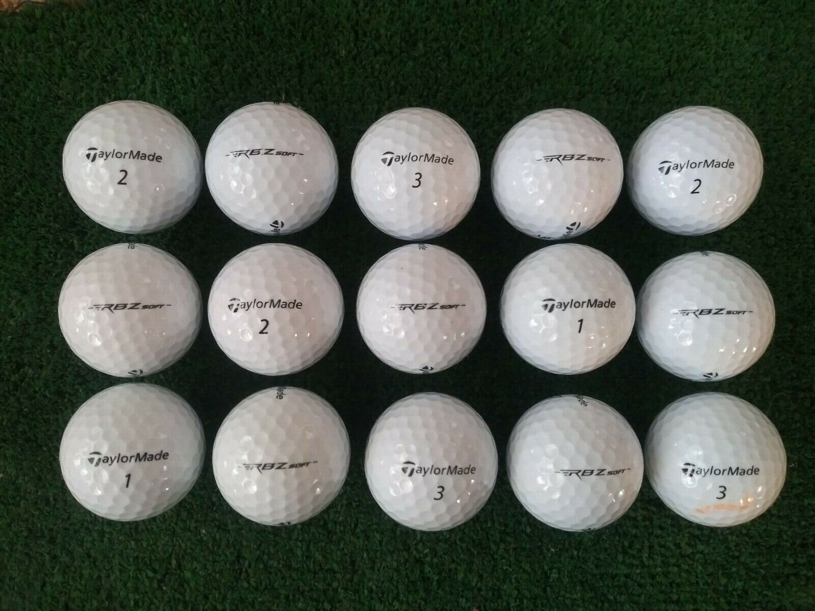 15 Golf Balls - TaylorMade Rocketballz / RBZ Soft - AAAA