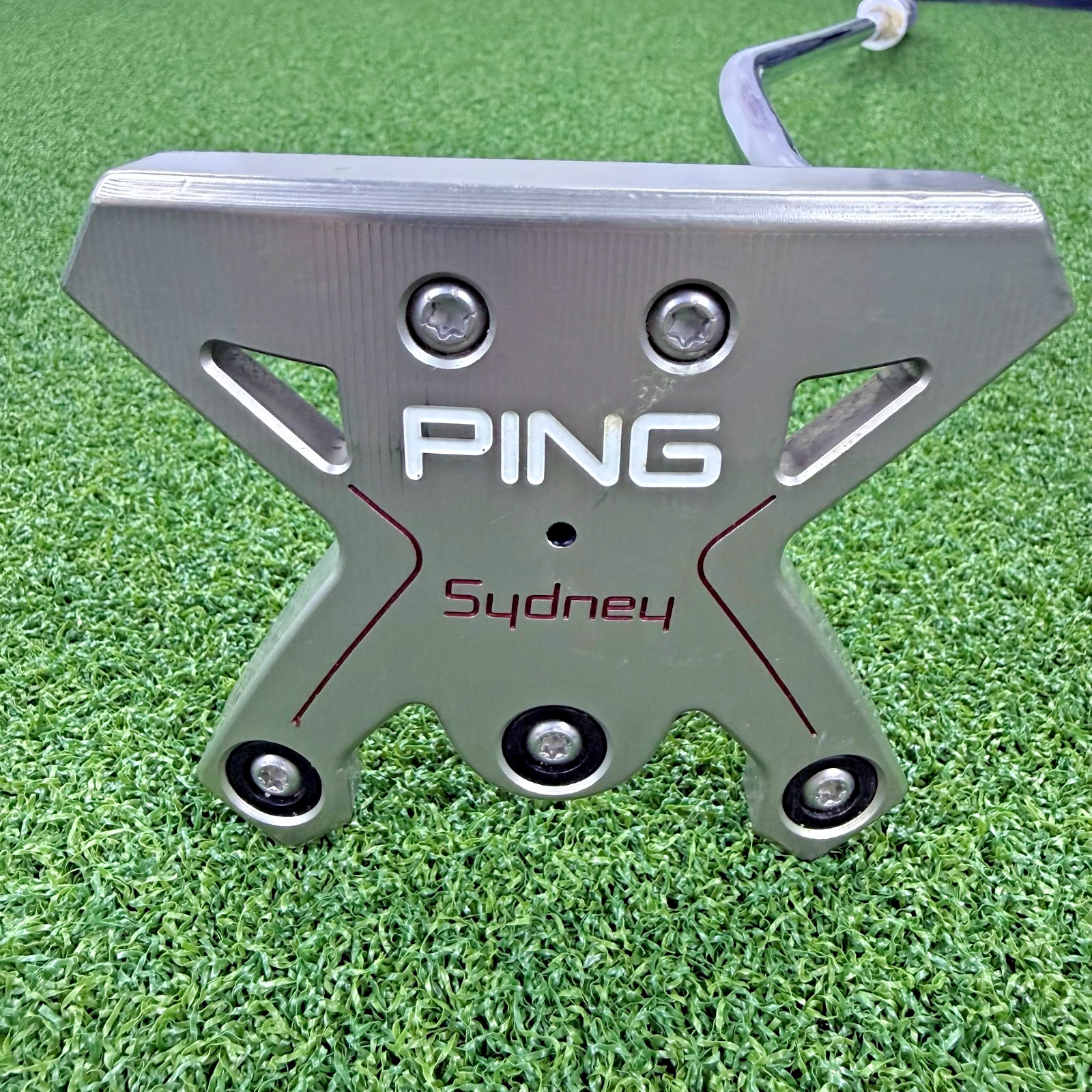 PING Sydney Putter RH Steel Shaft SuperStroke Tour 2.0 Grip with Headcover PING Sydney Putter RH Steel Shaft SuperStroke Tour 2.0 Grip with Headcover