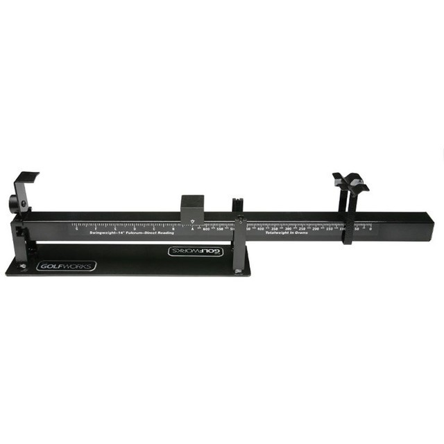 The GolfWorks V-Line SwingWeight Scale The GolfWorks V-Line SwingWeight Scale