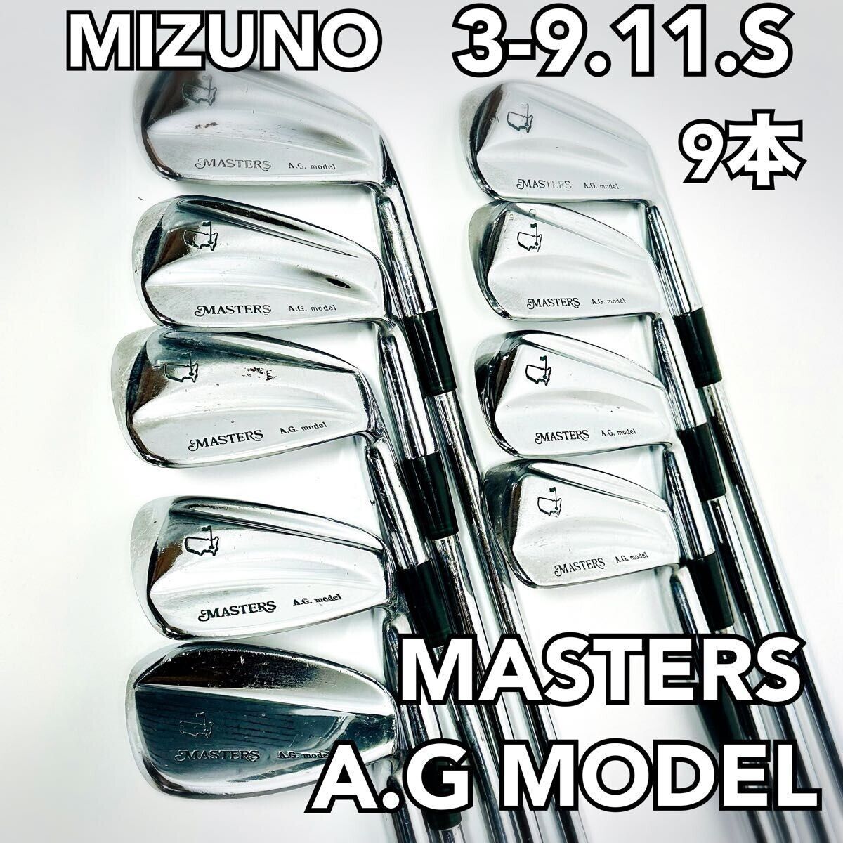 Rare Mizuno MIZUNO MASTERS A.G model iron set from Japan Used