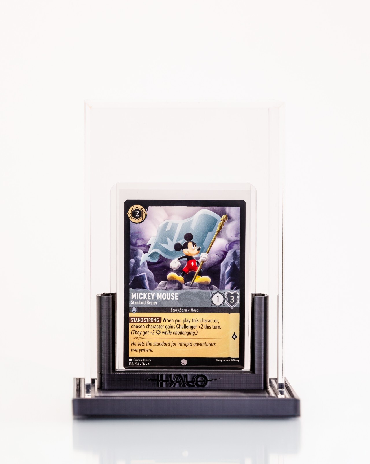 HALO Graded Card Display Case Stand Holder - Fits Collectible PSA BGS CGC Slabs
