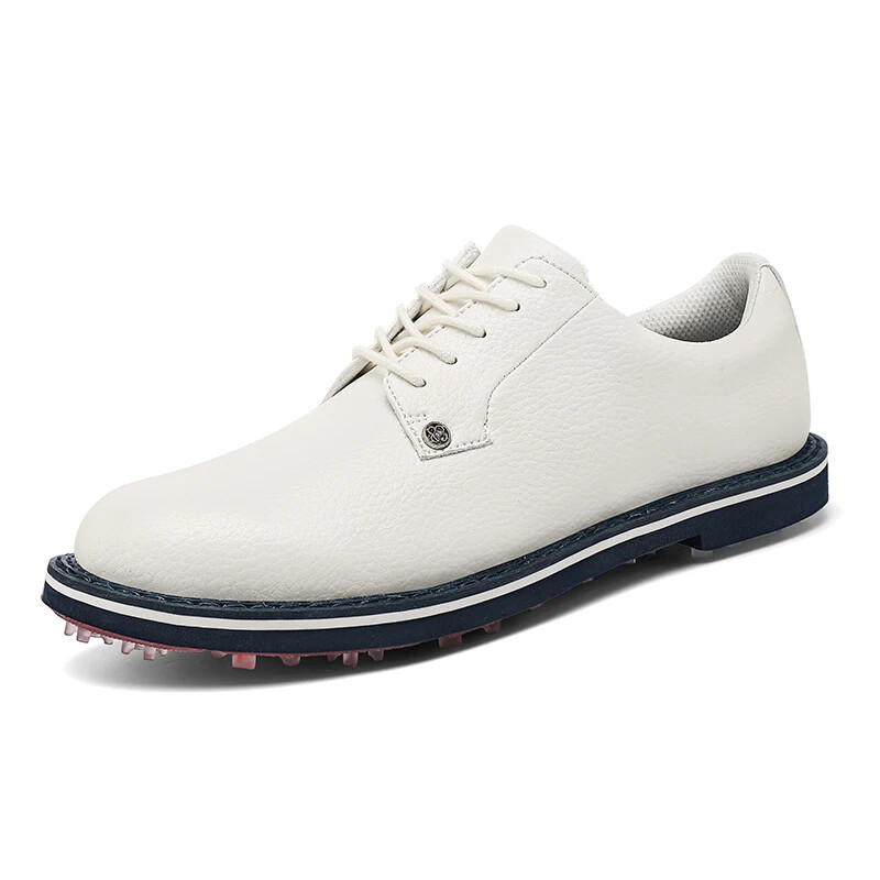 Men's Sport Waterproof Golf Spike Sneaker Outdoor Soft Walking Leather Golf Shoe Men's Sport Waterproof Golf Spike Sneaker Outdoor Soft Walking Leather Golf Shoe