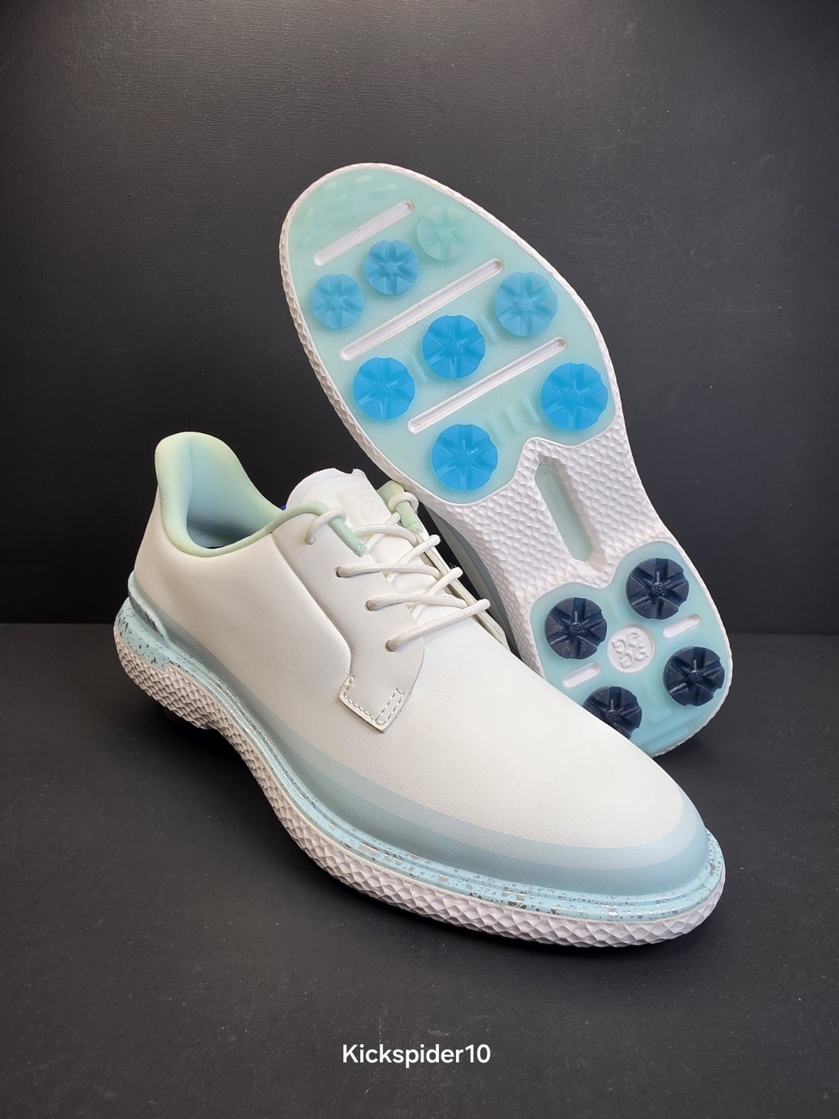 G/FORE Gallivan2R Tuxedo Stripe Kiltie Women\'s Golf Shoes Size 7.5 Waterproof 