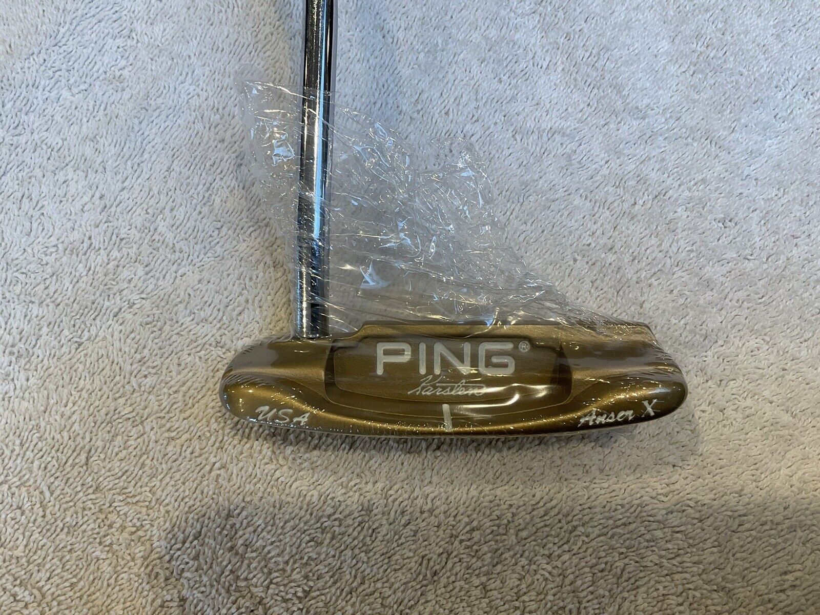 Rare Mint Ping Karsten Anser X Putter - 36” - Manganese Bronze - USA