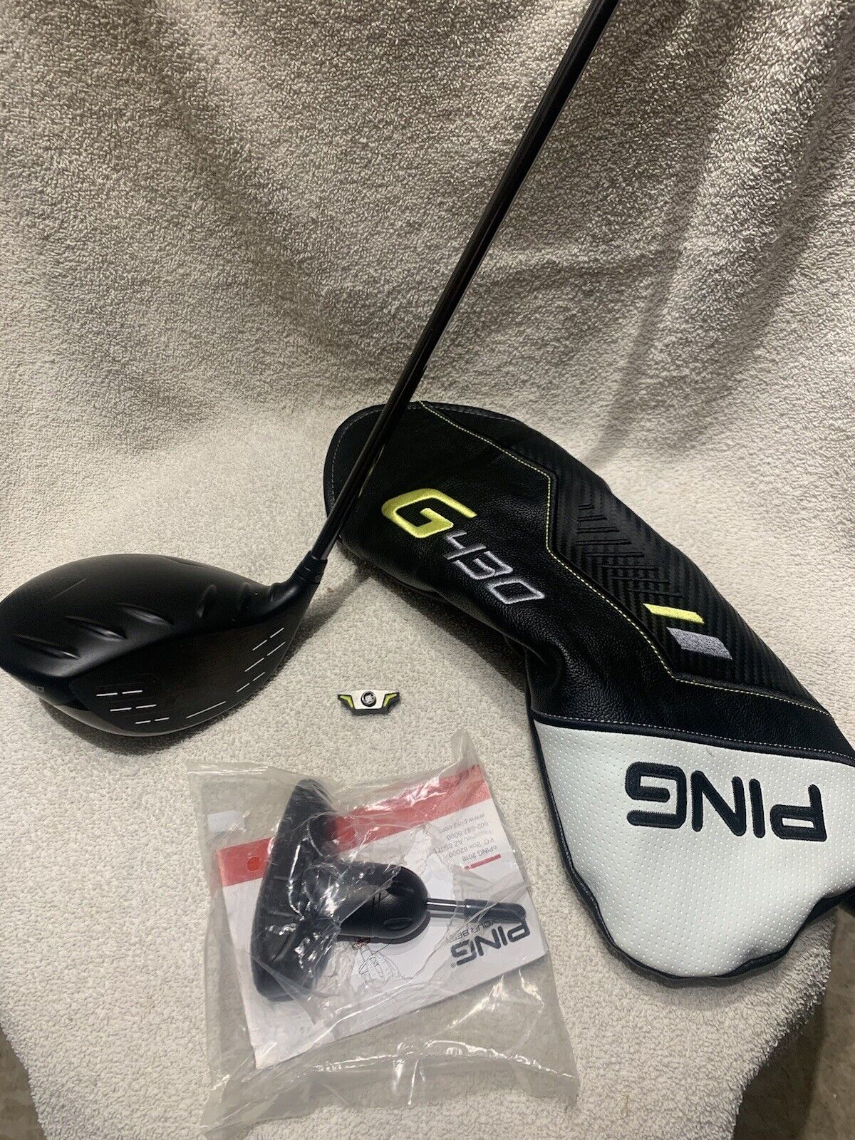 Ping G430 Max 9* Driver RH Ping Tour 2.0 Black 65/S Shaft Barely Used Very Nice