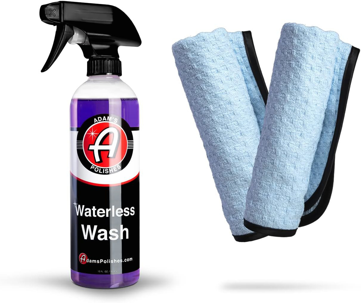 Adam's Waterless Car Wash - Made with Advanced Emulsifiers and Special - Car No