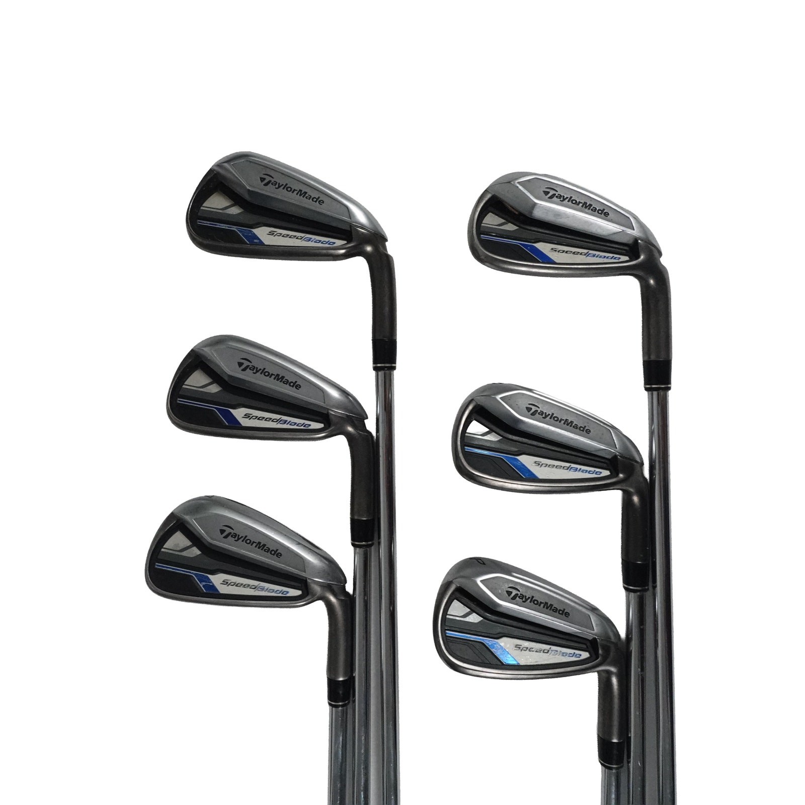 TaylorMade SpeedBlade Iron Set Regular Flex 85g Steel RH 5-PW NEW GRIPS TaylorMade SpeedBlade Iron Set Regular Flex 85g Steel RH 5-PW NEW GRIPS