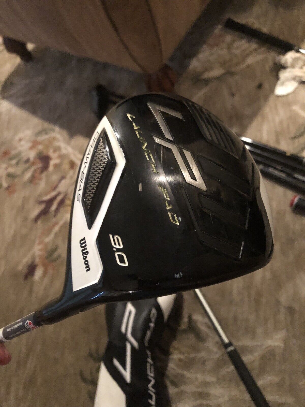 Wilson staff launch pad driver 9.0 degree with head cover
