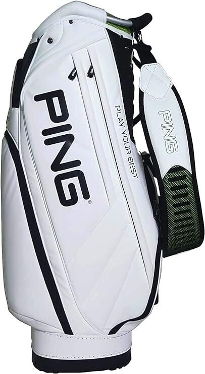 PING Golf Bag P-CB-P191 9.5-inch 47-inch mouth frame 5 divisions White