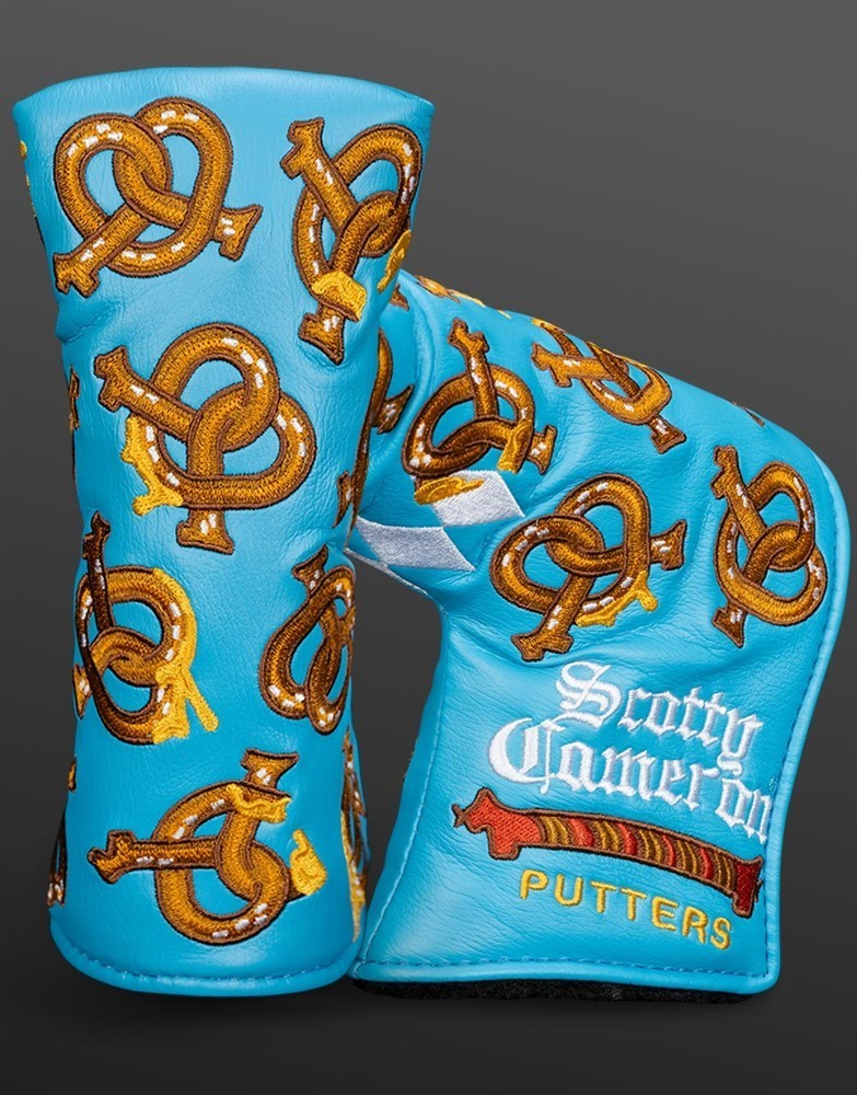 Scotty Cameron Oktoberfest Brezn Hund Headcover Blue Blade Putter Headcover NEW Scotty Cameron Oktoberfest Brezn Hund Headcover Blue Blade Putter Headcover NEW