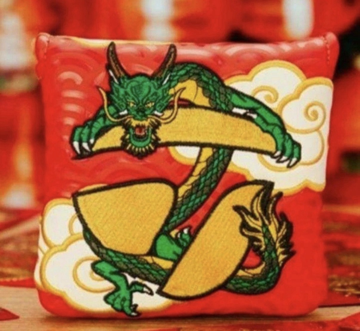 TaylorMade Golf Dragon Spider Mallet Putter Headcover 2024 Vault NEW TaylorMade Golf Dragon Spider Mallet Putter Headcover 2024 Vault NEW