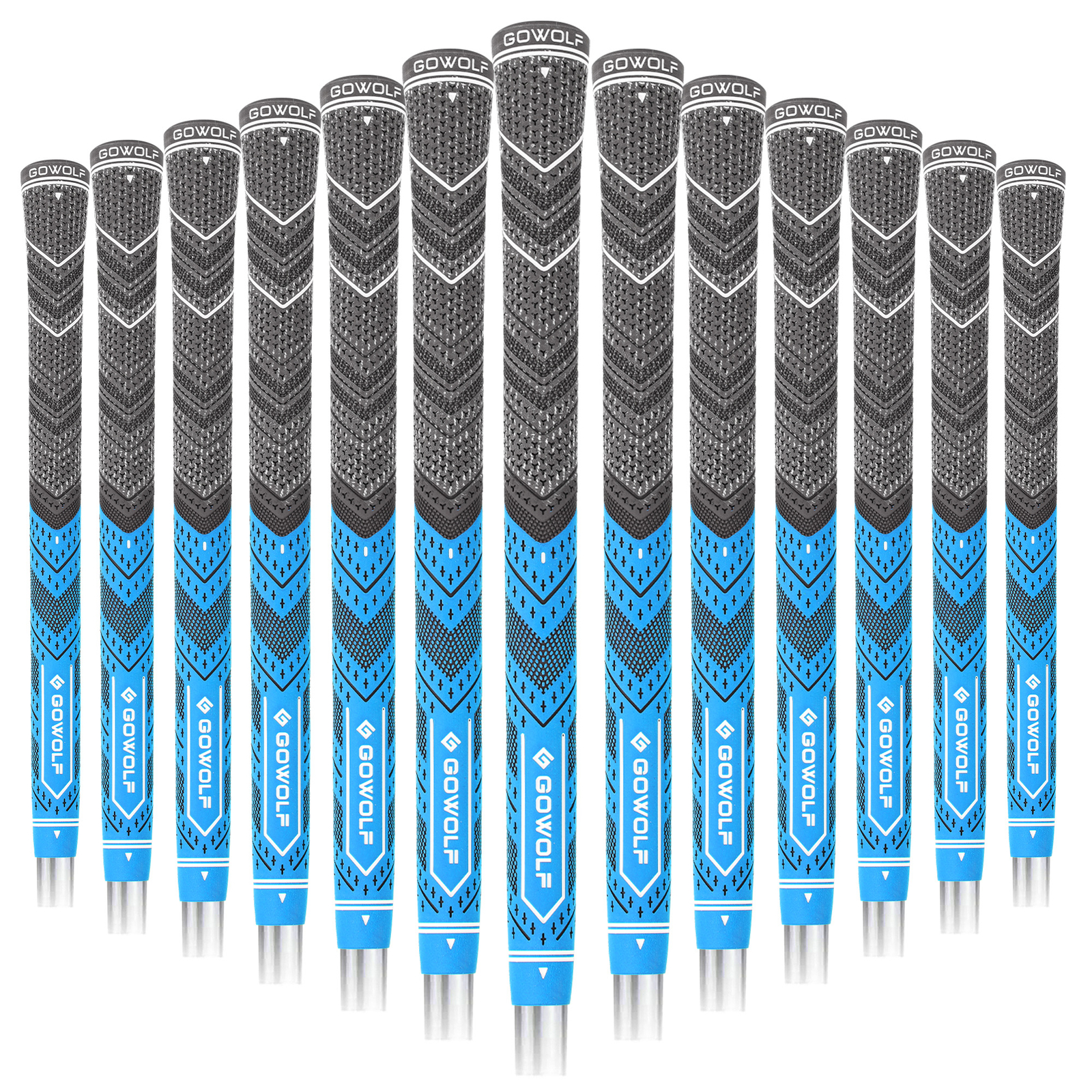 Golf Grip 13 Pack Cord Rubber Multi-Compound Driver Irons Club Golf Grip 13 Pack Cord Rubber Multi-Compound Driver Irons Club