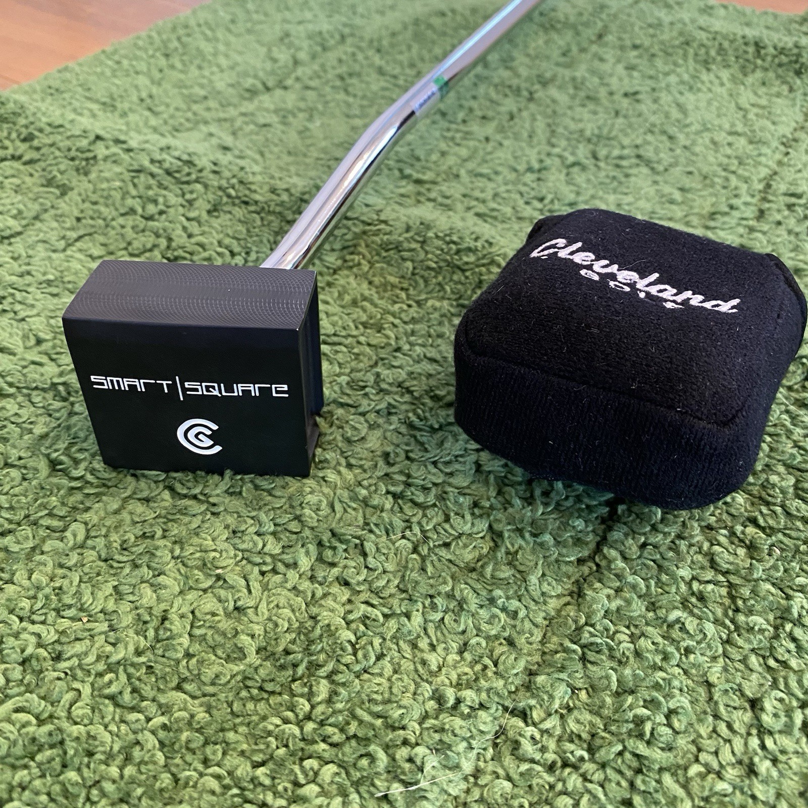 Cleveland golf club SMART SQUARE STUBBY Putter #35.25 Right-handed RH japan used
