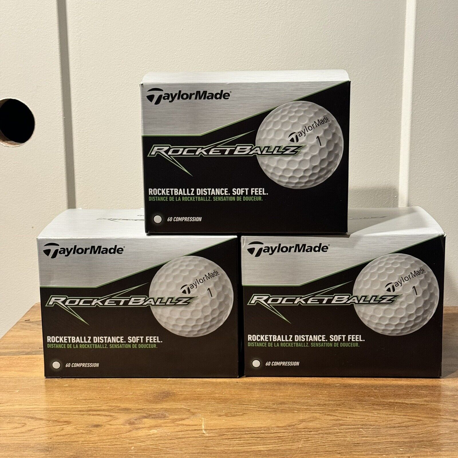 Taylormade Golf Rocketballz 3 (36 Ball Packs) White