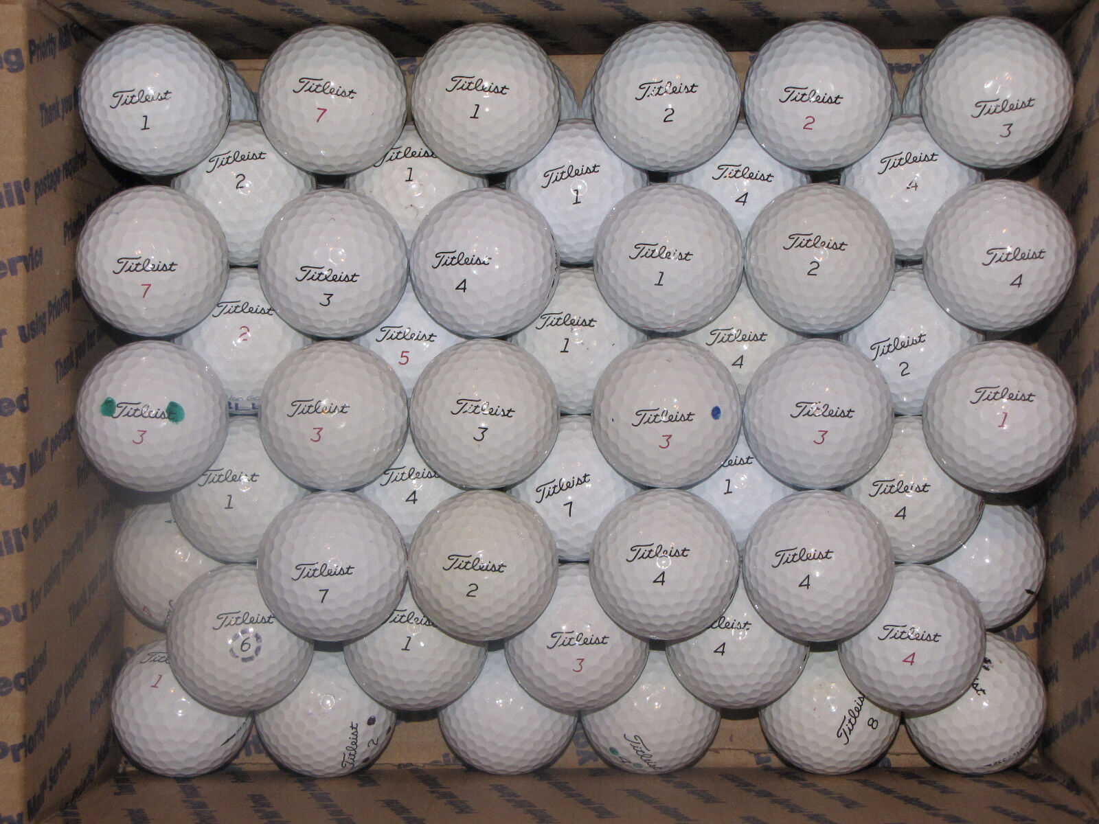 72 (6 dozen) MINT AAAAA Titleist Pro V1/V1x Golf Balls