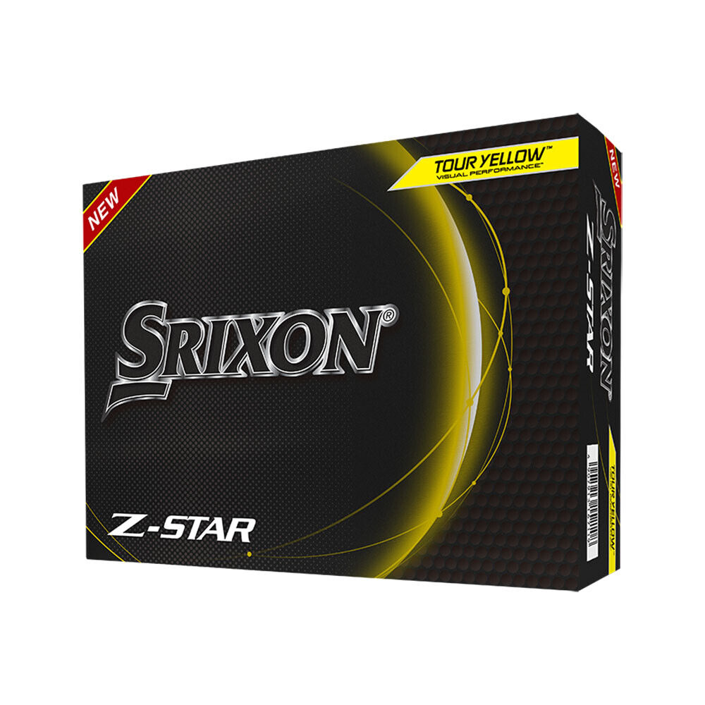 NEW Srixon Z-Star 8 2023 Yellow Golf Balls - Choose Quantity