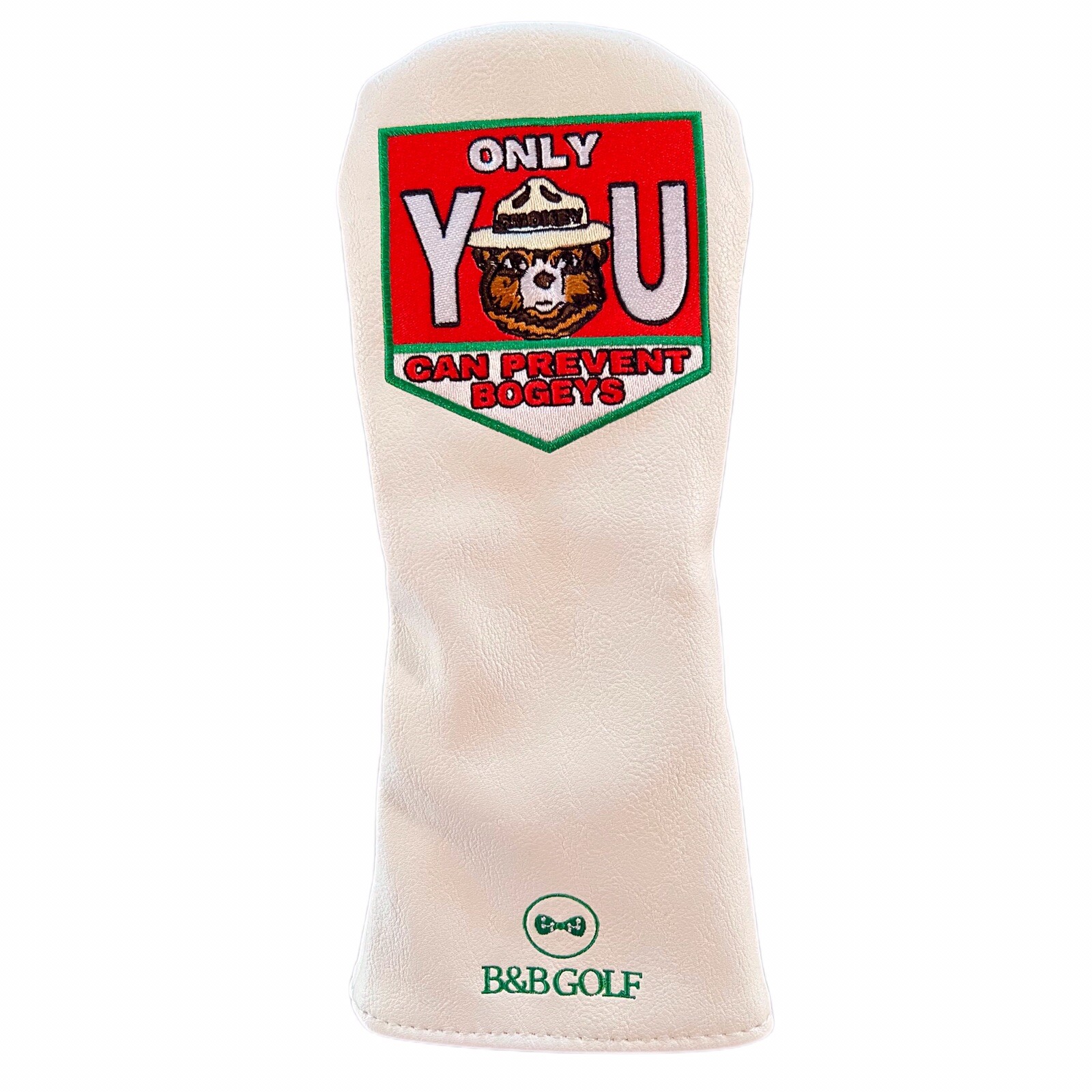 B&B Golf Fairway Wood/ Hybrid Head Cover - Only You B&B Golf Fairway Wood/ Hybrid Head Cover - Only You