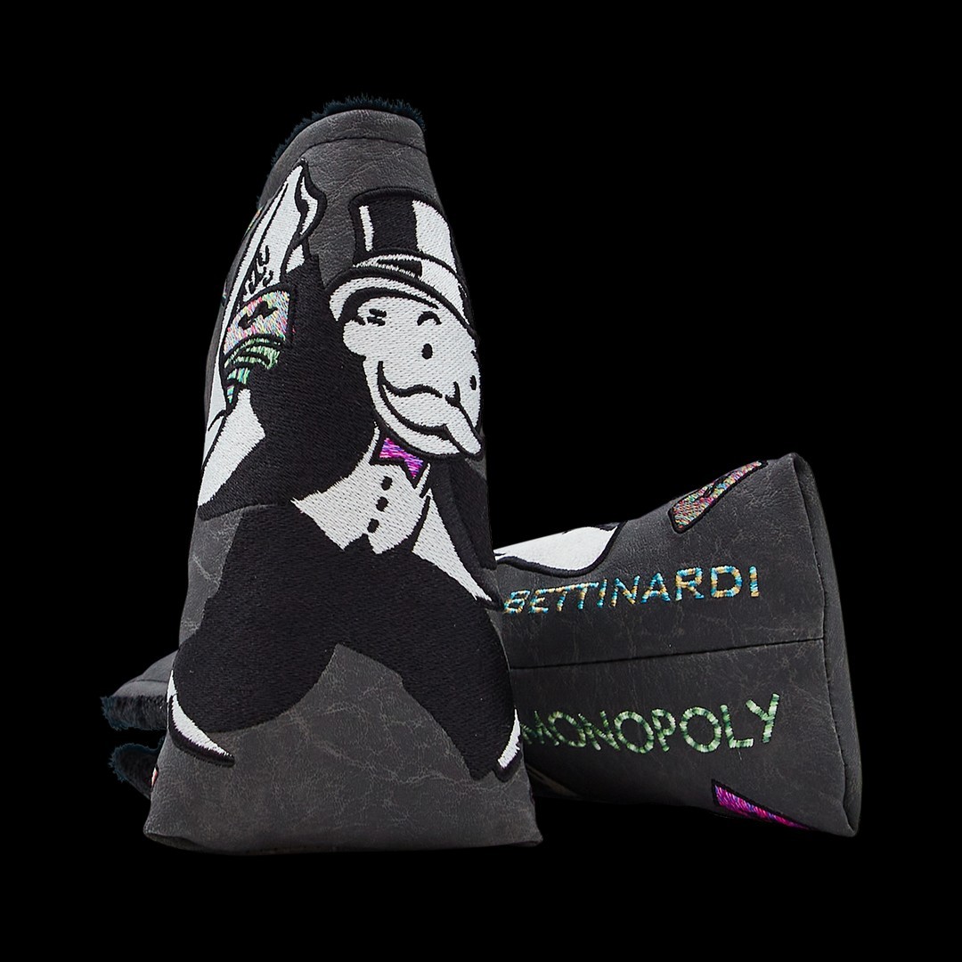 Extremely Limited Monopoly Raining Money Blade Putter Headcover Extremely Limited Monopoly Raining Money Blade Putter Headcover