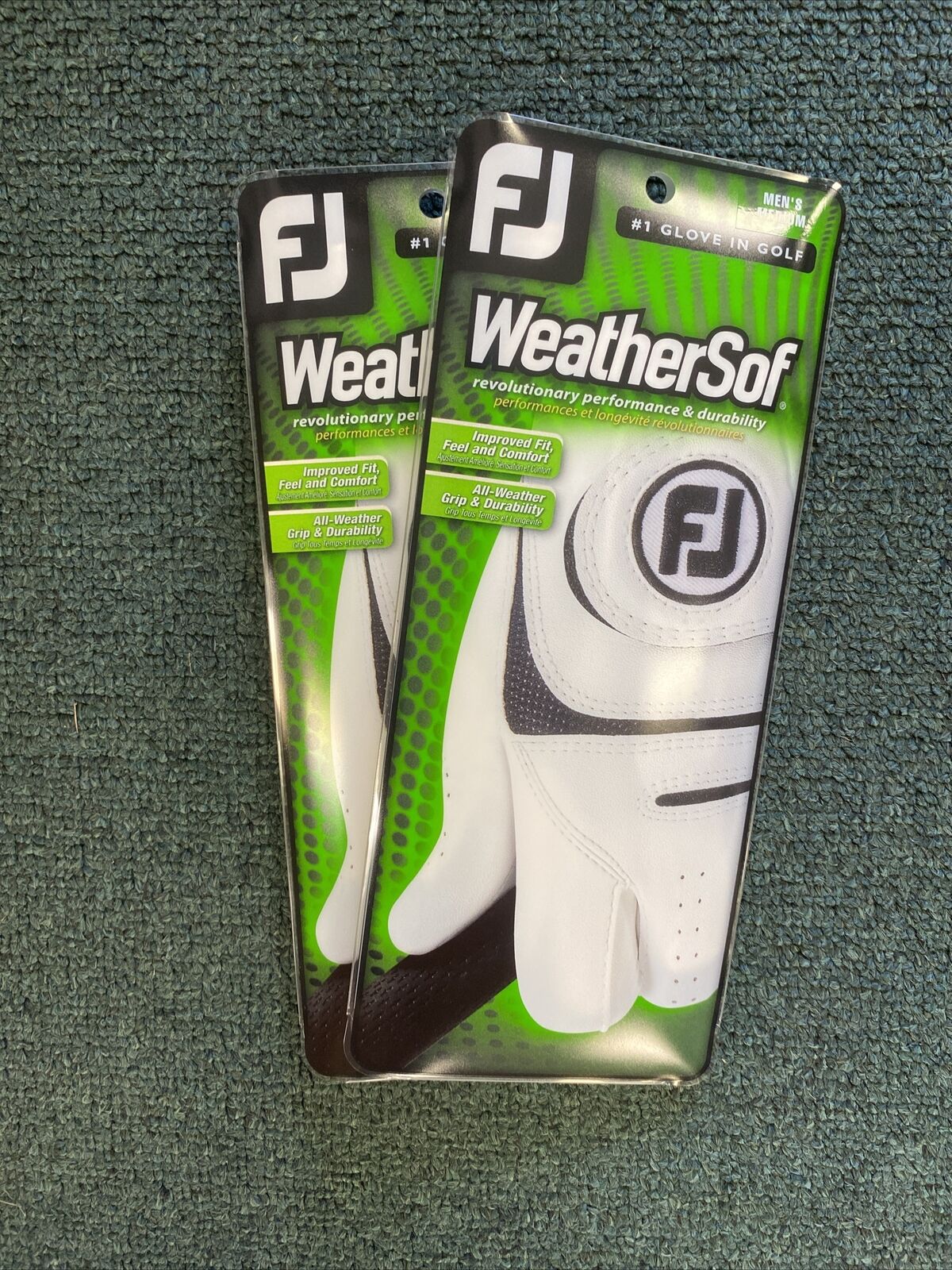 New FootJoy WeatherSof 2-Pack Golf Gloves - Value Pack - Select Size