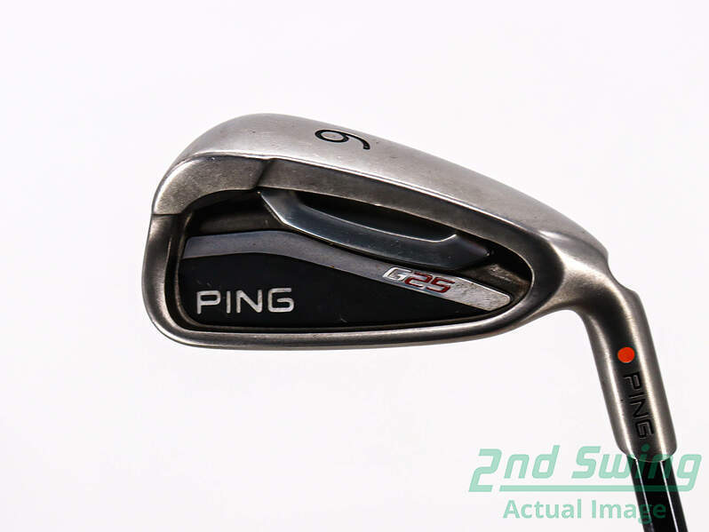 Ping G25 Single Iron 6 Iron Graphite Regular Right Orange Dot 35.5in