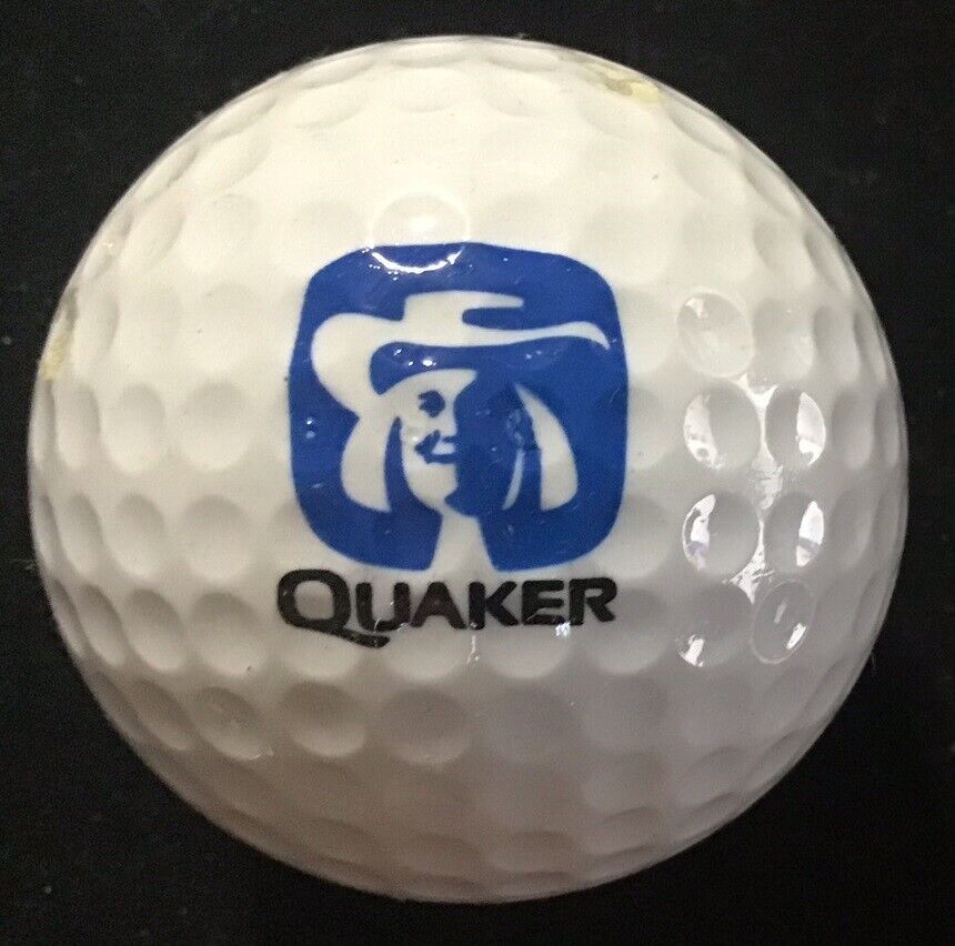 Spalding Quaker Oats Logo Golf Ball