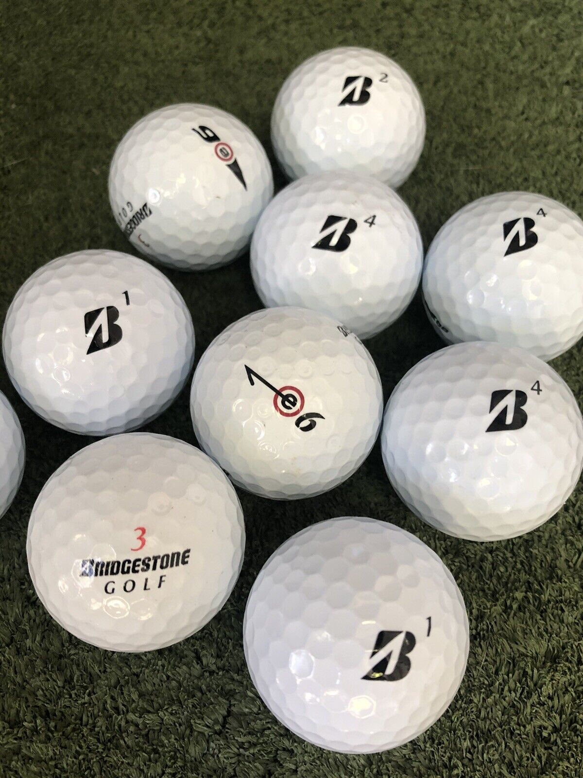 50 BRIDGESTONE e6 Used Golf Balls Assorted Mix 4A Grade (AAAA)
