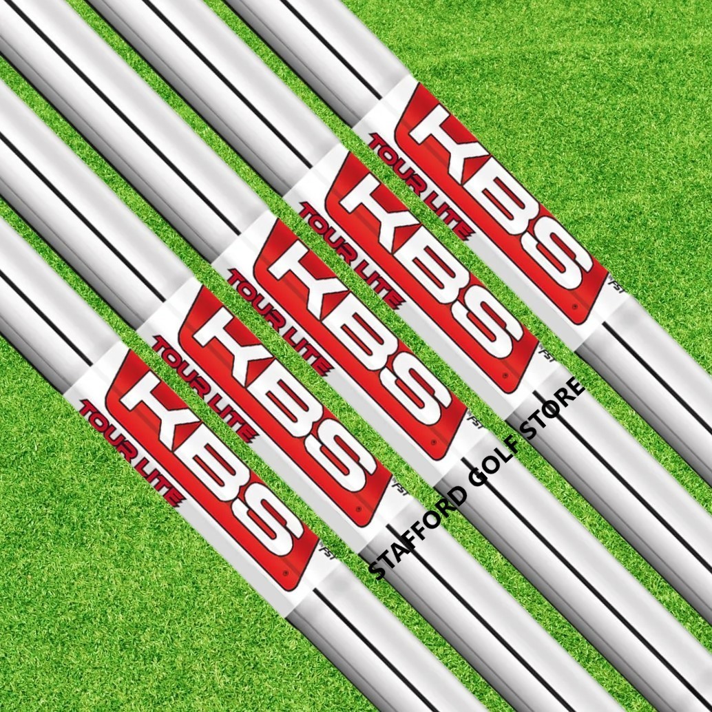 KBS TOUR LITE Steel Iron Shafts .355 Taper Tip Regular Flex 95g 6-PW Set of 5