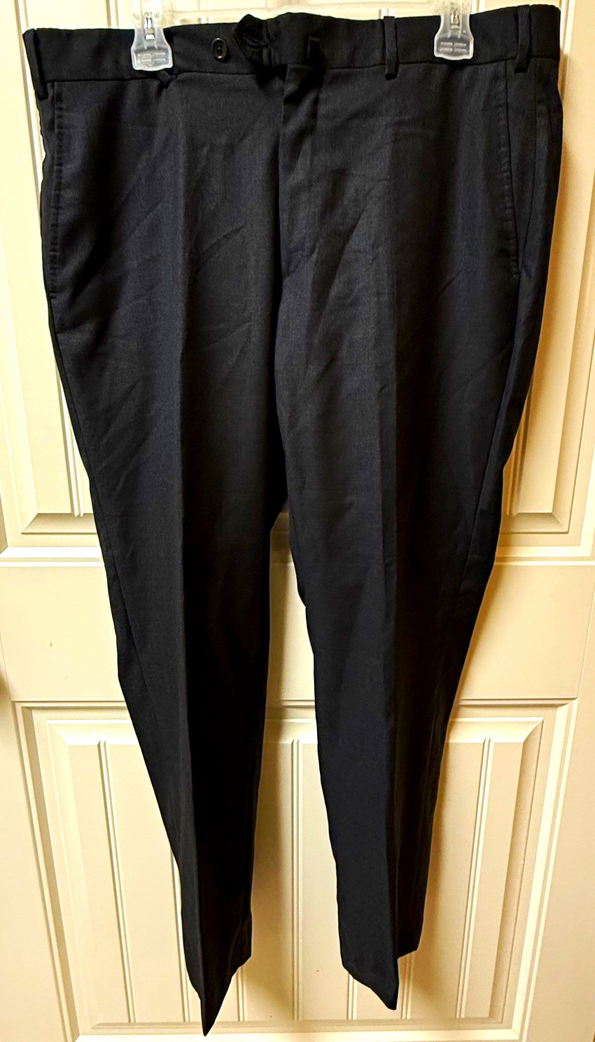Peter Millar Four Seasons Super 130’s Wool Dress Pants Black 35 Big & Tall Peter Millar Four Seasons Super 130’s Wool Dress Pants Black 35 Big & Tall