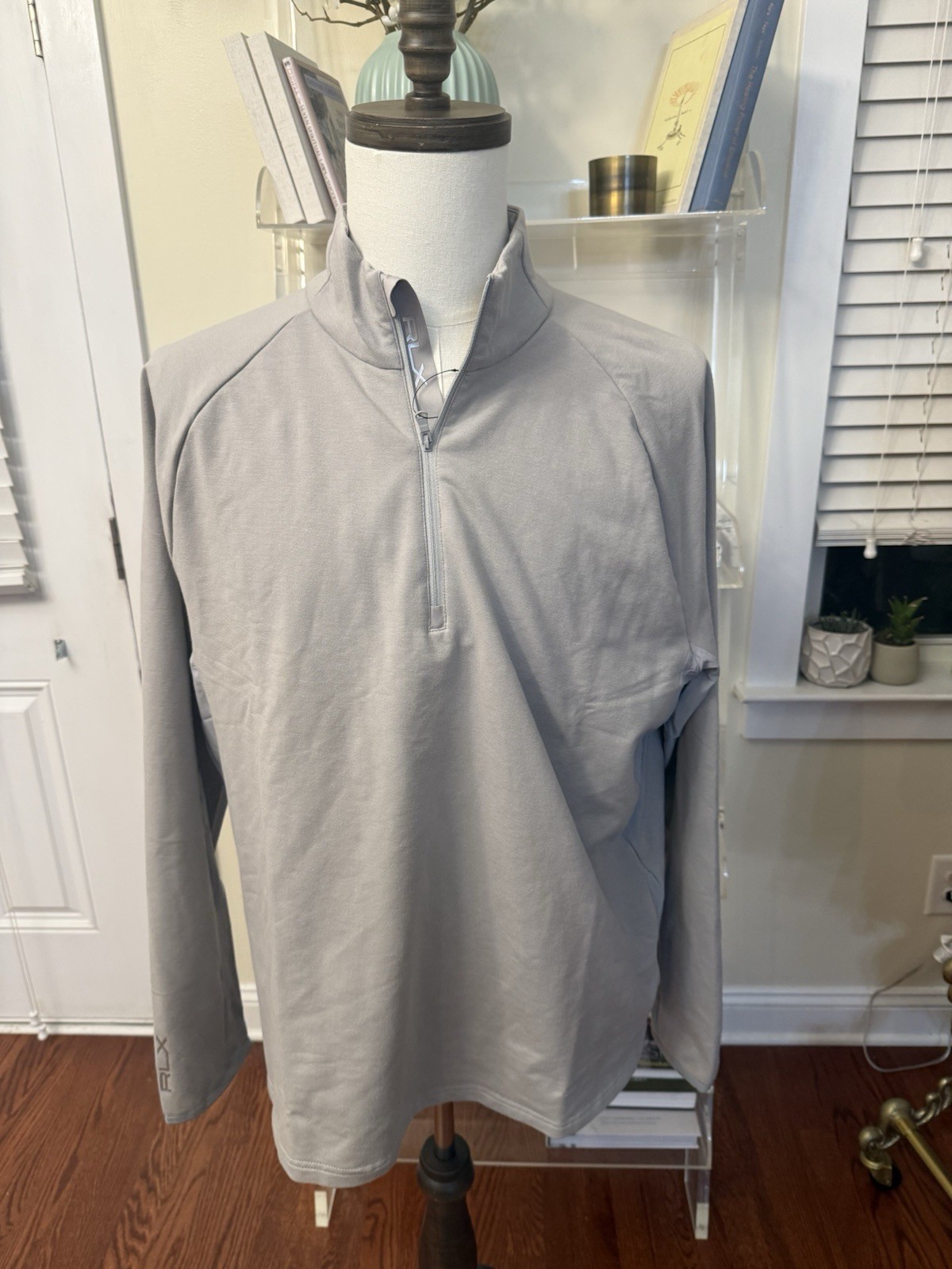 RLX Ralph Lauren Athletic Sports Jacket Golf XL Men’s Quarter Zip Shirt Top New RLX Ralph Lauren Athletic Sports Jacket Golf XL Men’s Quarter Zip Shirt Top New