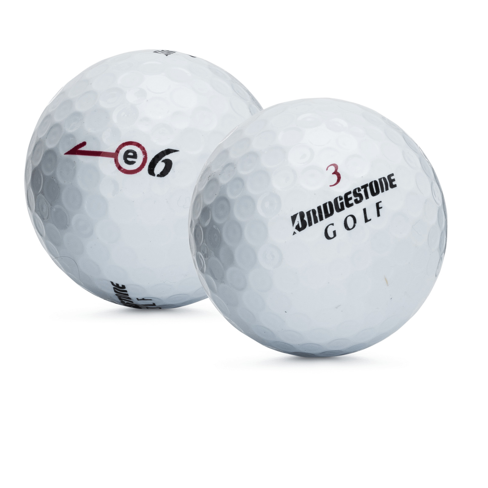 48 Bridgestone e6 Used Golf Balls / Mint AAAAA / 