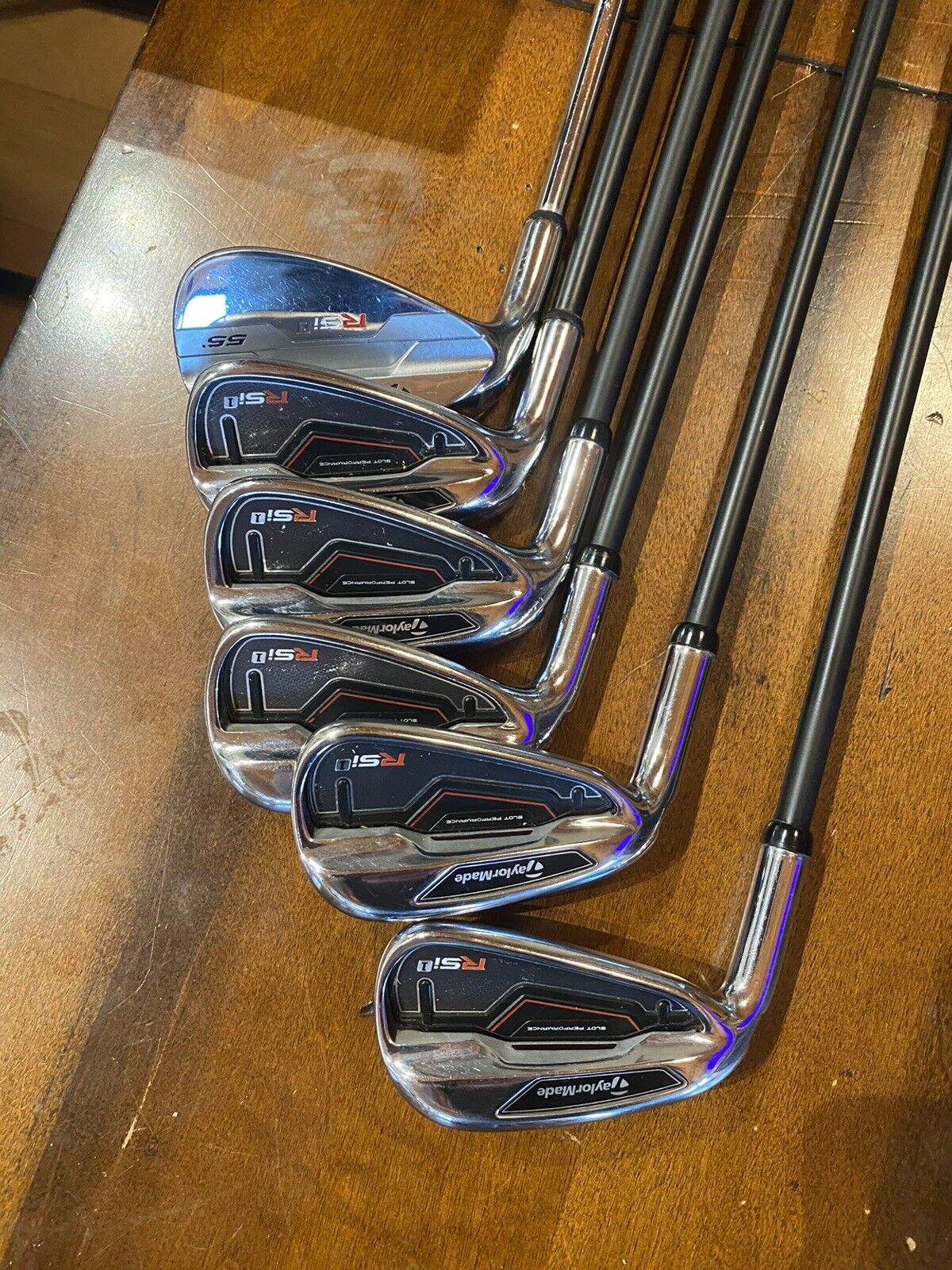 Left Handed Taylormade irons P-6  5 Irons