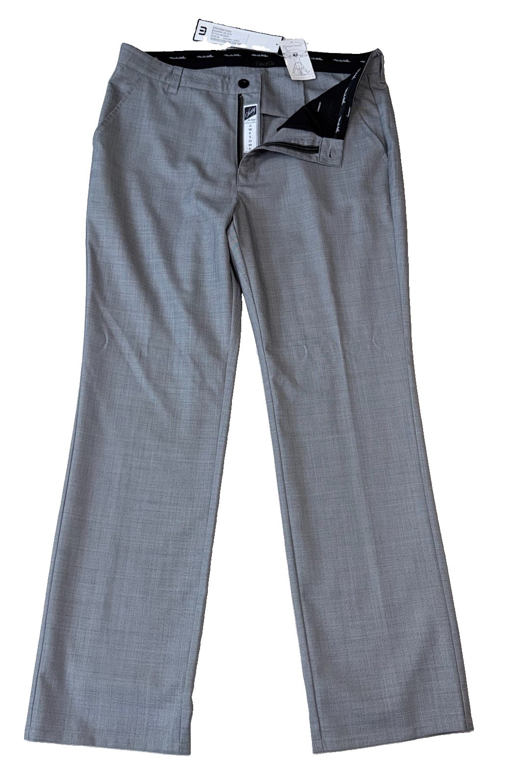 TravisMathew Del Mar Sample Golf Pants 34 Gray SS2012 Stretch USA NWT