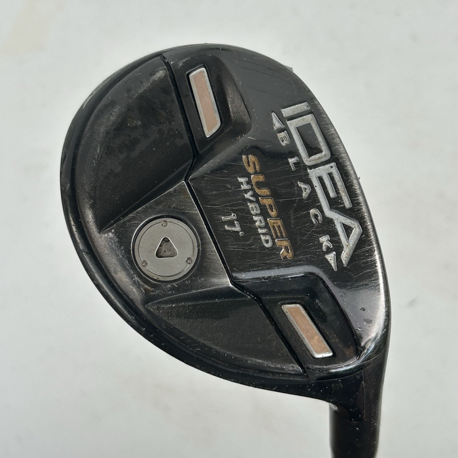 Adams Golf IDEA Black 17° Super Hybrid Aldila Voodoo SNV8 Shaft Stiff Flex RH Adams Golf IDEA Black 17° Super Hybrid Aldila Voodoo SNV8 Shaft Stiff Flex RH