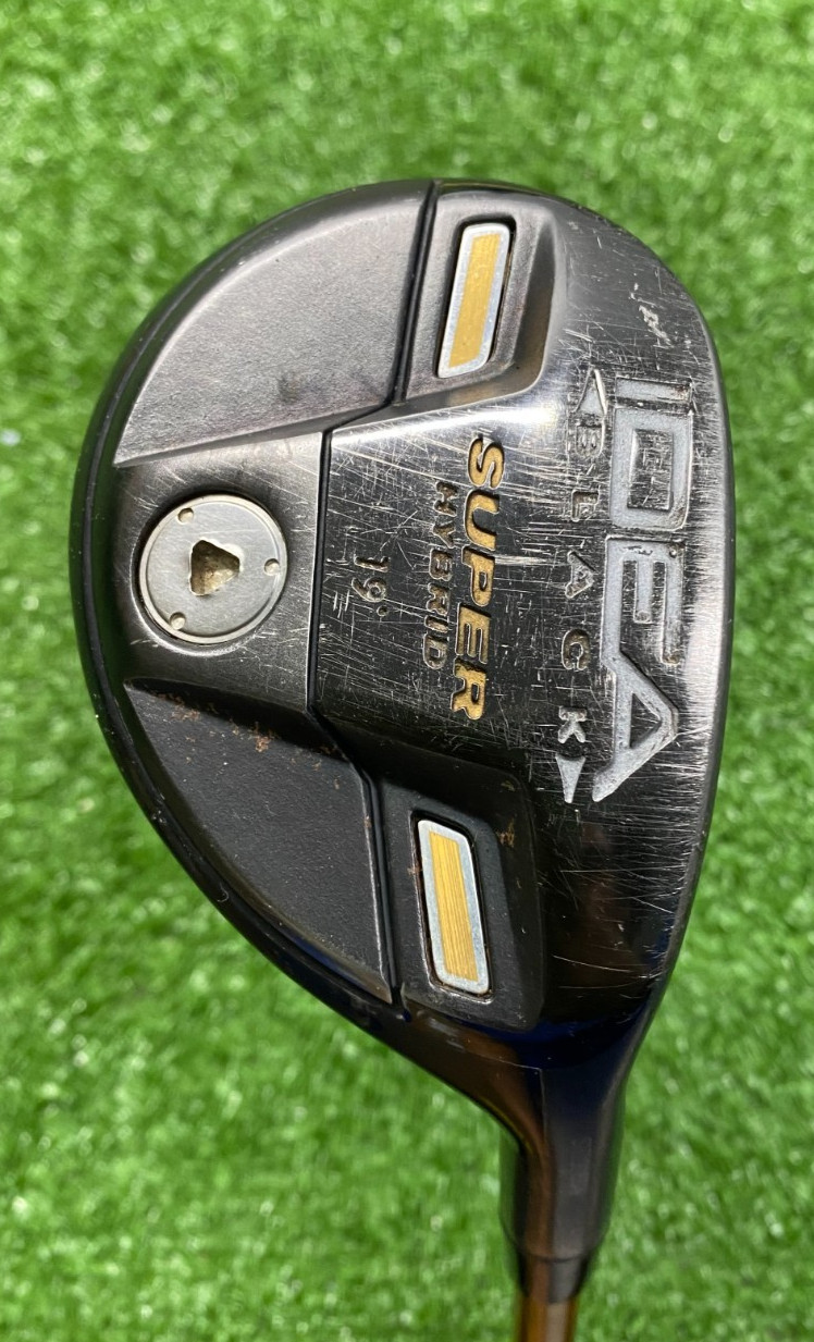 Adams Golf Idea Black Super Hybrid 19*/ Stiff Graphite ~41.25\ Adams Golf Idea Black Super Hybrid 19*/ Stiff Graphite ~41.25\