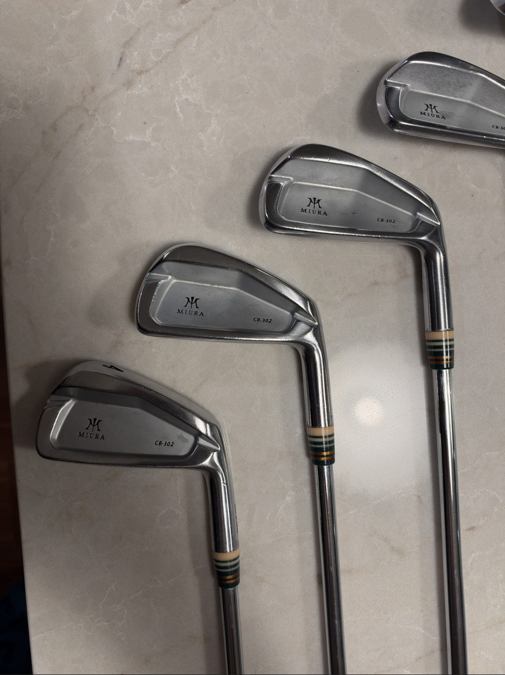 Miura Irons CB-302 Stiff Irons Set Miura Irons CB-302 Stiff Irons Set