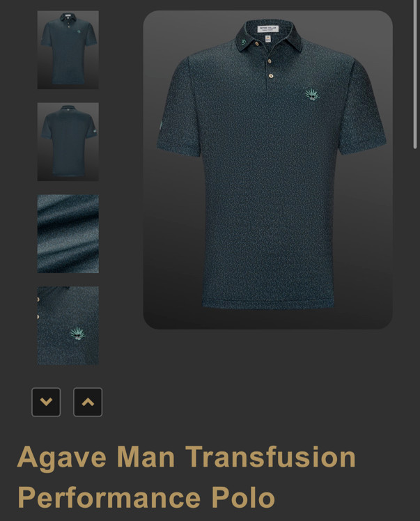 Scotty Cameron Agave Man Transfusion Performance Polo (Size M) Scotty Cameron Agave Man Transfusion Performance Polo (Size M)