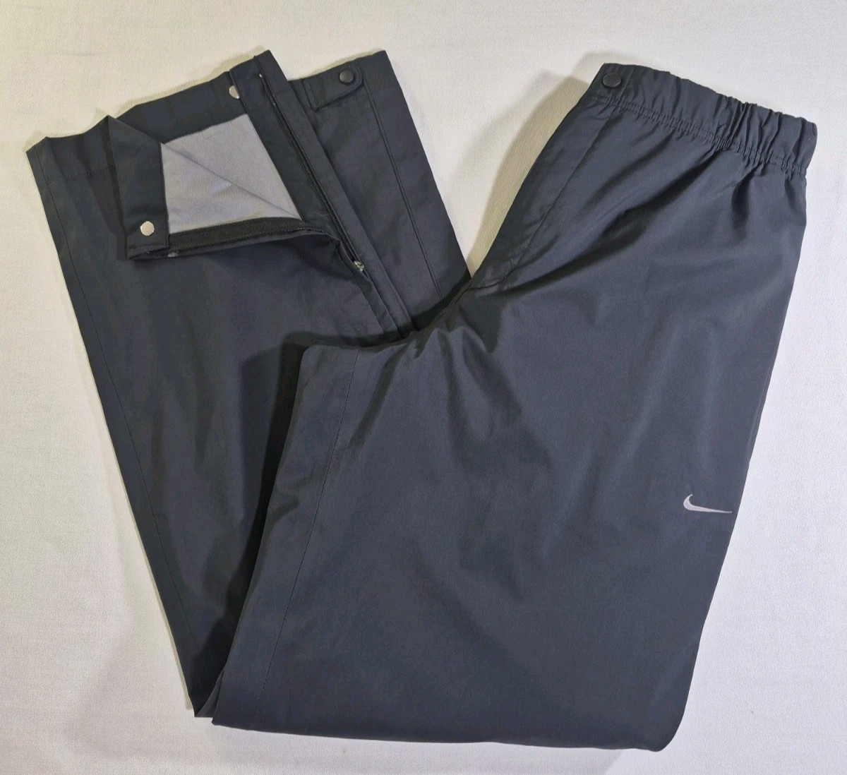 Nike Golf Storm-FIT Rain Pants Men’s Large Black Waterproof Wind Golf Ankle Zip Nike Golf Storm-FIT Rain Pants Men’s Large Black Waterproof Wind Golf Ankle Zip