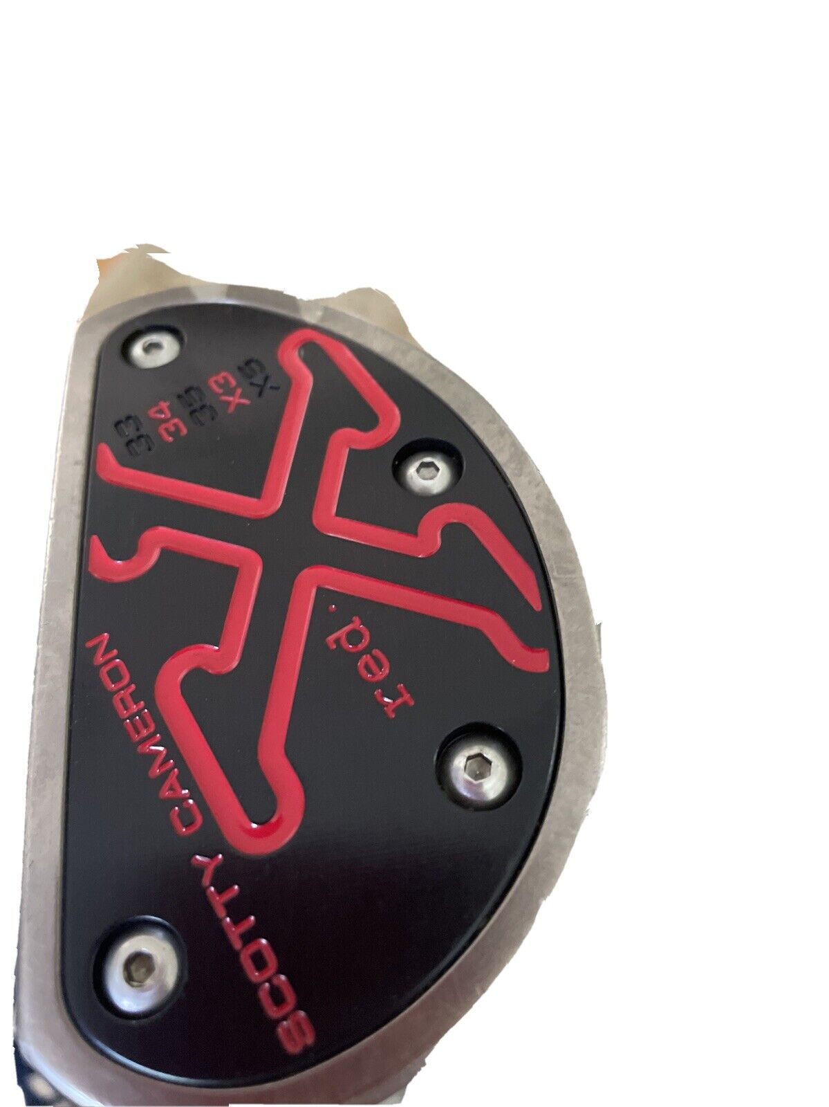 scotty cameron red x3 34 Inches With Red Super Stroke Grip