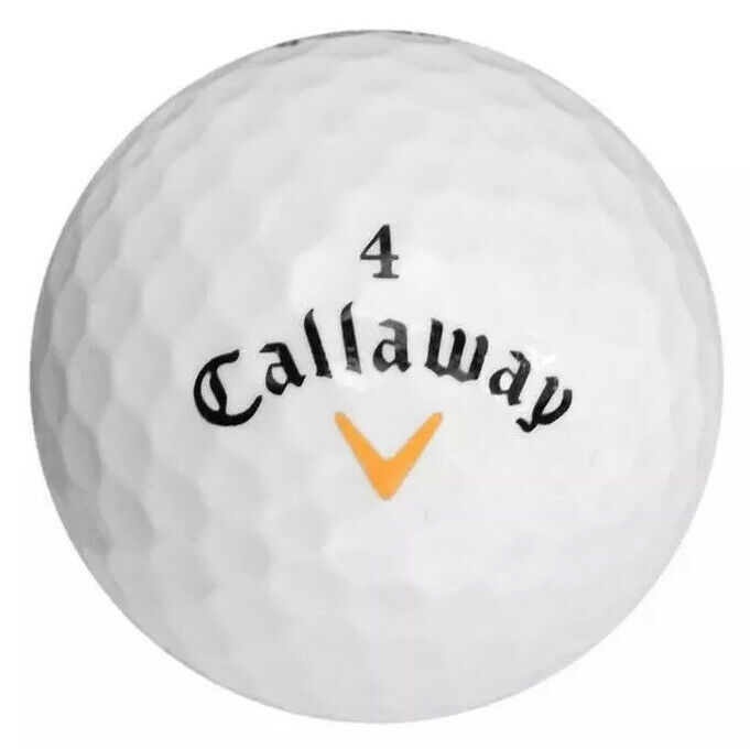 50 Callaway Assorted AAA (3A Grade) Used White Golf Balls
