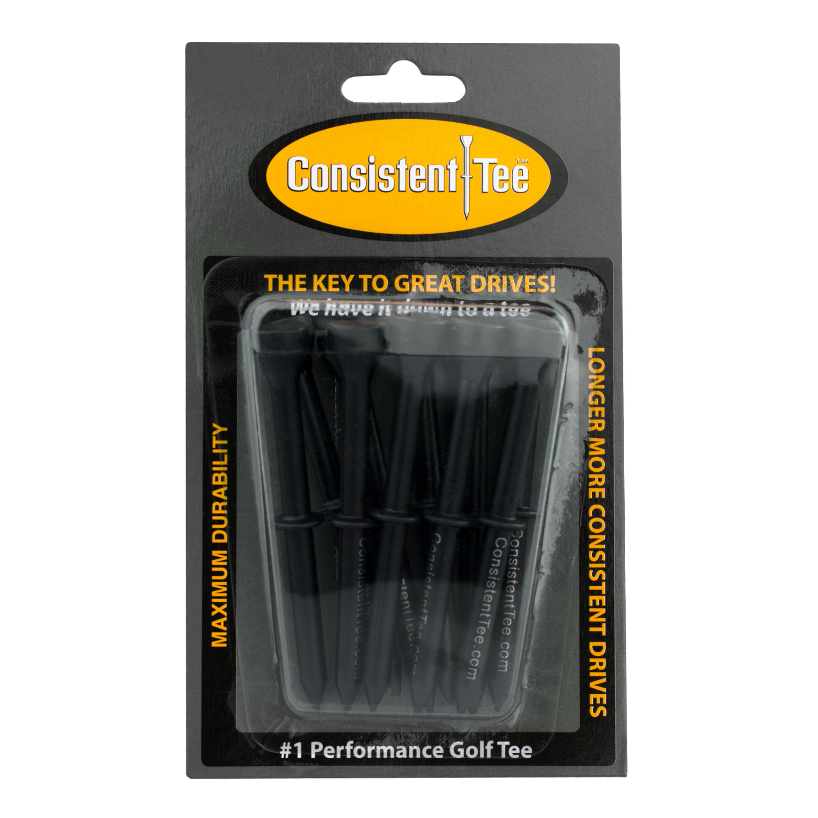 Pack of 10 Consistent Tee 3 1/4\
