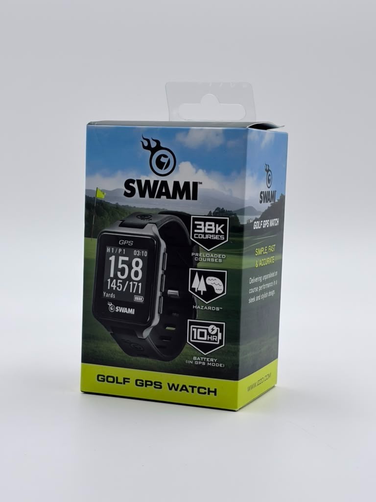 IZZO Golf Swami GPS Watch Wearable Distance Rangefinder Course Map Wristband New