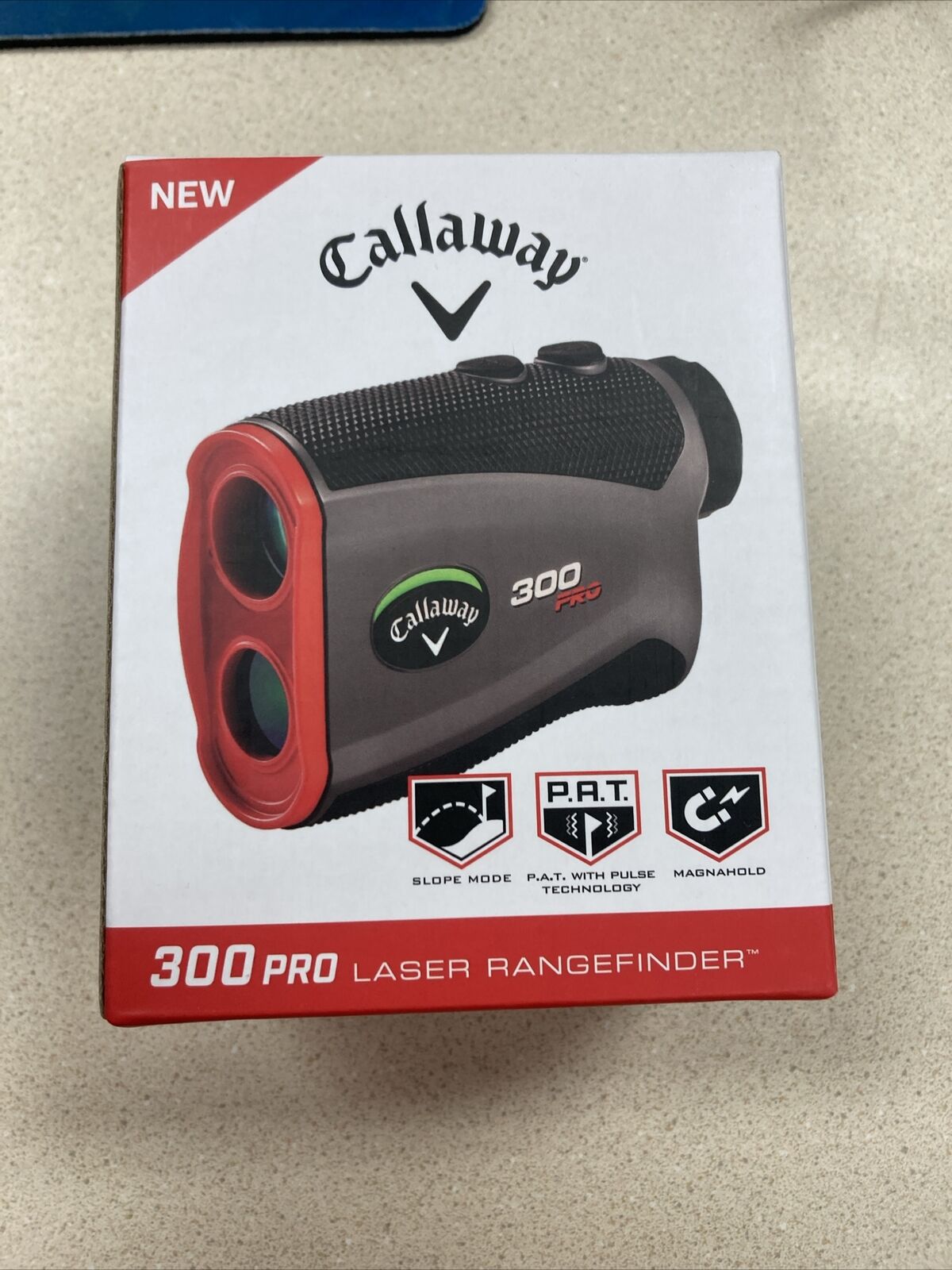 Callaway 300 Pro  Fast Focus Golf Laser Rangefinder Slope Measurement BRAND NEW