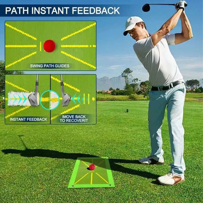 Golf Hitting Mat, Golf Training Mat for Swing Detection, Indoor/Outdoor Golf Swi