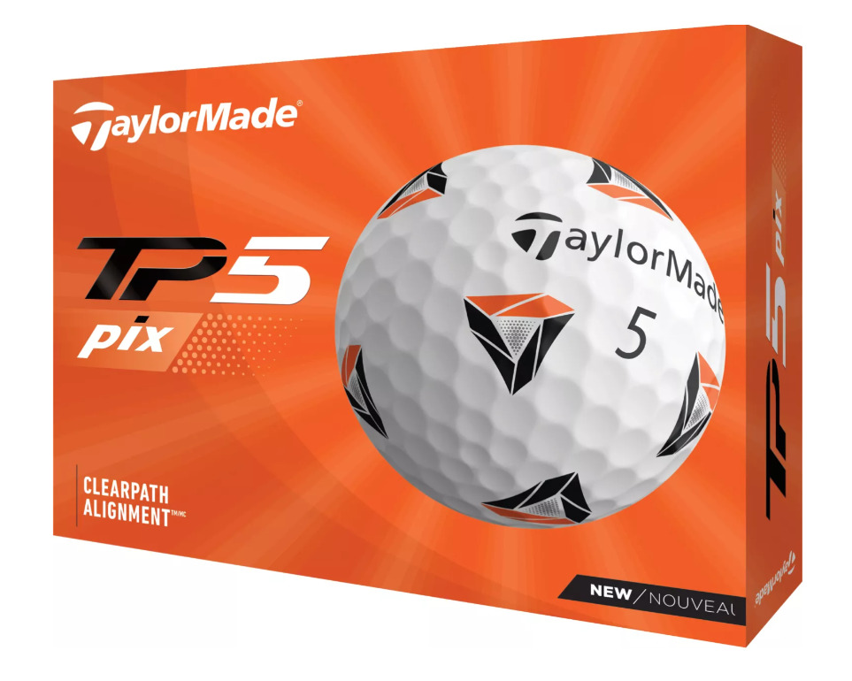 TaylorMade 2021 TP5 pix Golf Balls
