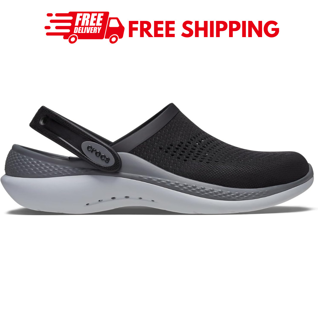 Crocs Unisex Shoes Adults LiteRide 360 Clogs Slip On Comfortable Crocs Unisex Shoes Adults LiteRide 360 Clogs Slip On Comfortable