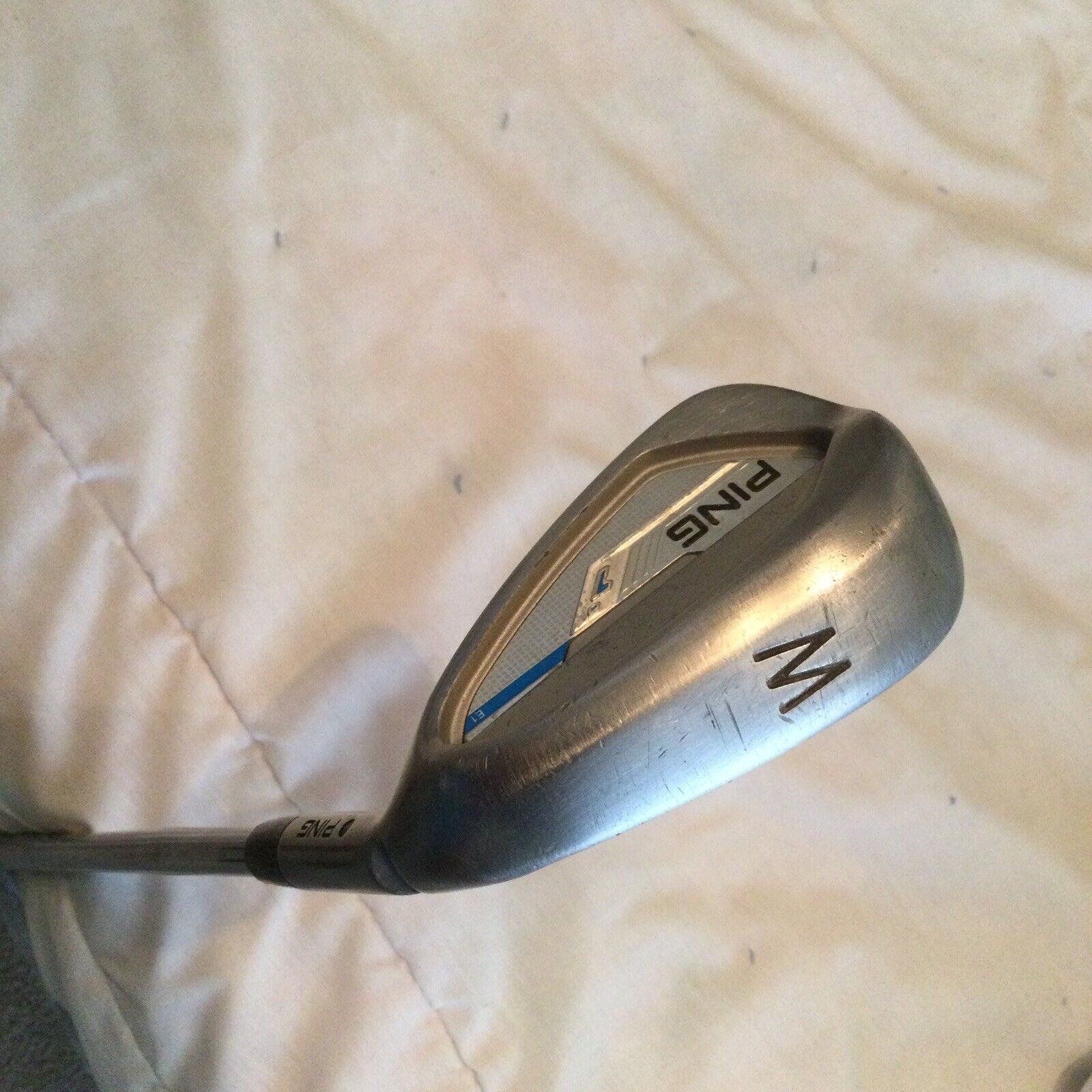 Ping i  E1 Pitching Wedge, Dynamic Gold 105 S300 shaft. Golf Pride 360 Grip.