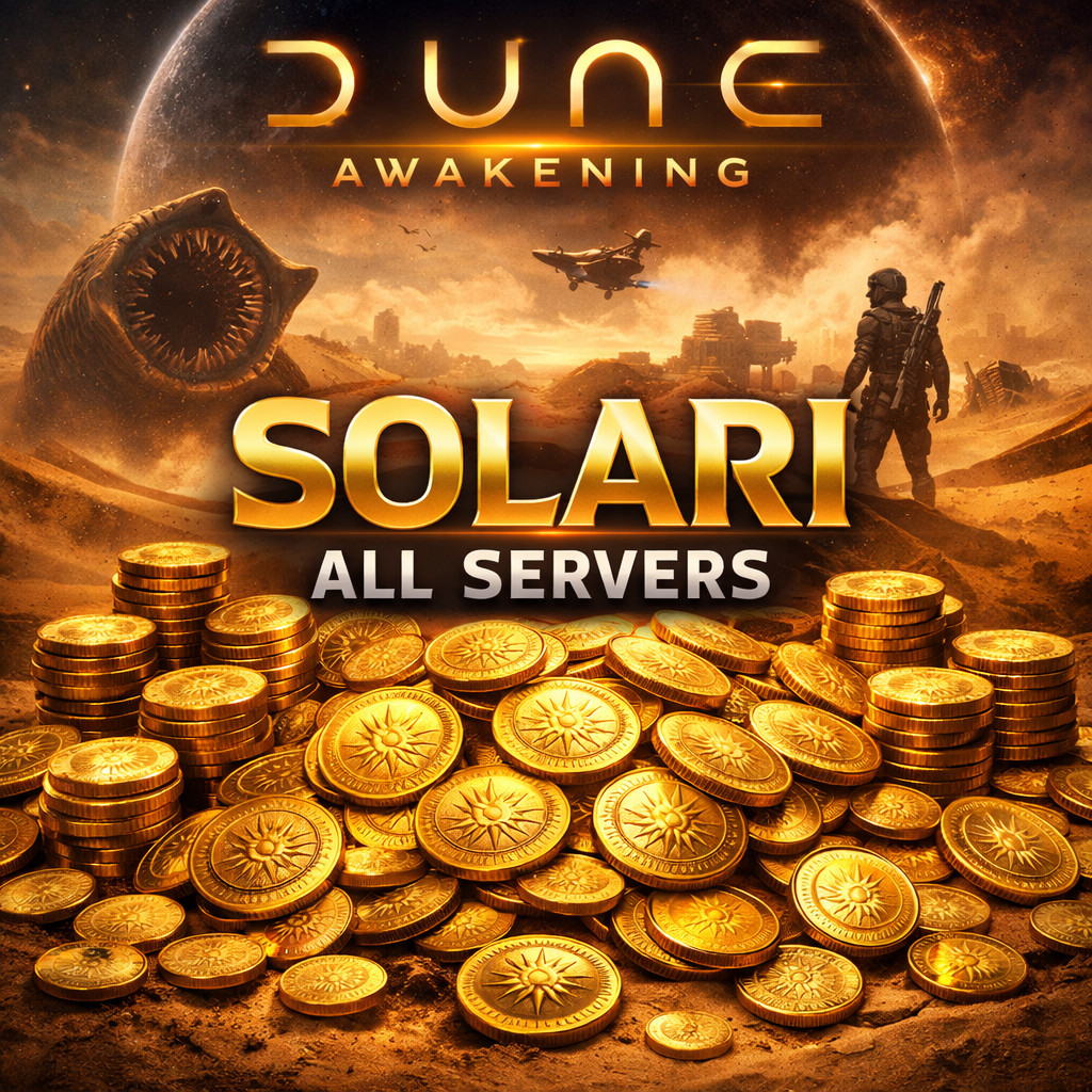 ✨Dune Awakening ✨ SOLARI 100K - 1M (Any XBOX/PS5 Server)✨ ✨Dune Awakening ✨ SOLARI 100K - 1M (Any XBOX/PS5 Server)✨