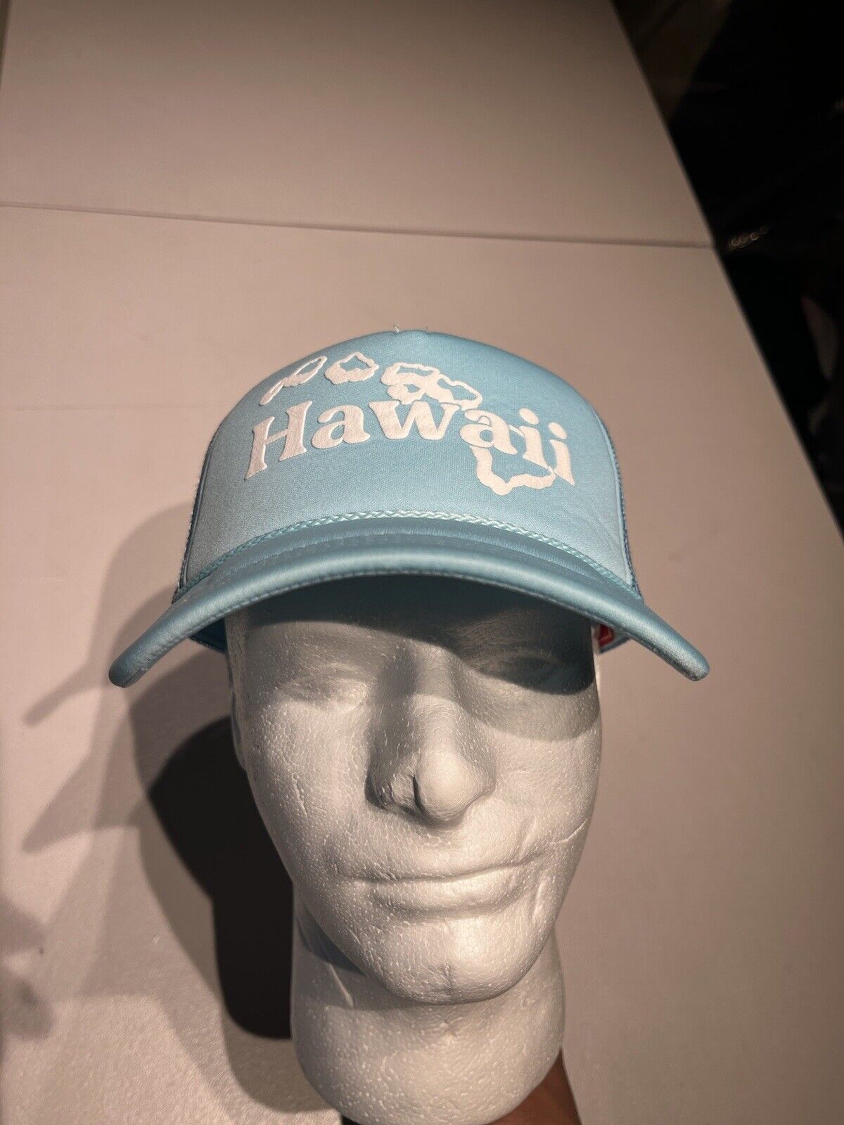 Hawaii Hat Cap Blue Trucker American Needle Brand Strap Back New
